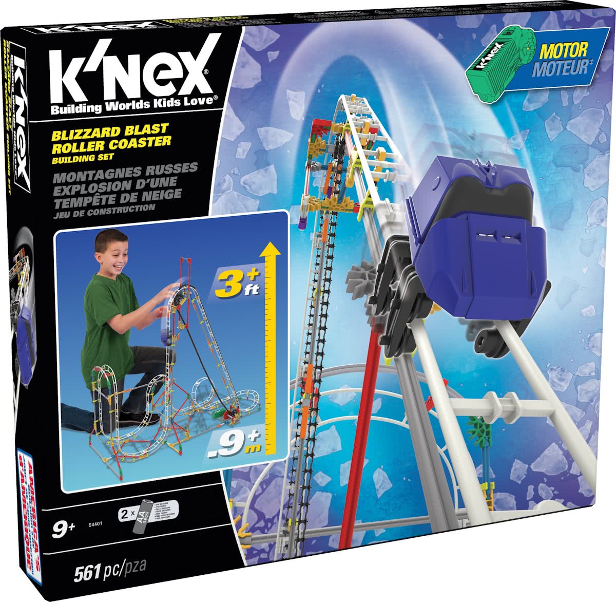 KNEX Blizzard Blast - Achtbaan